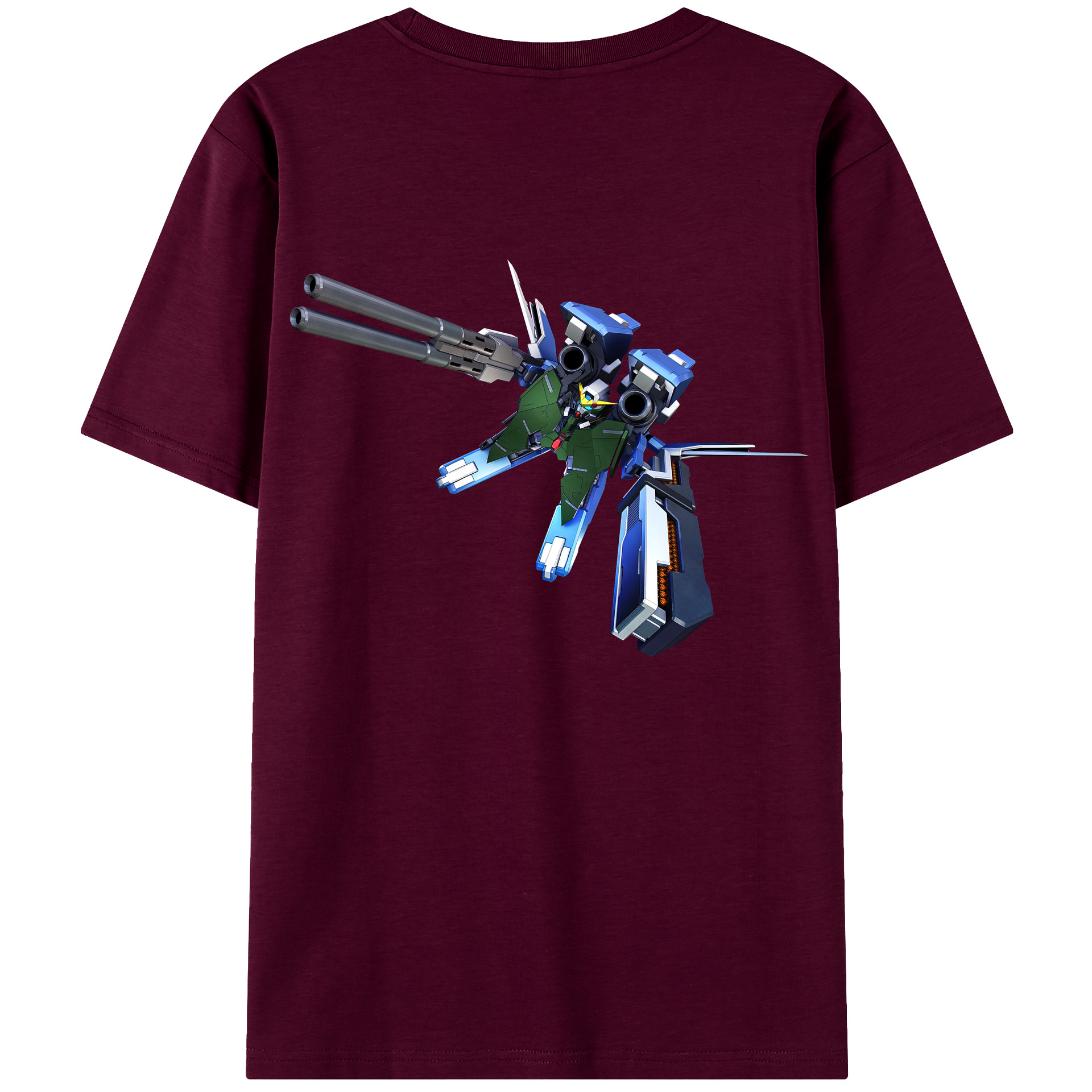 （画像用） 機動戦士ガンダム Mobile Suit Gundam レディース半袖Tシャツ(バックプリント)